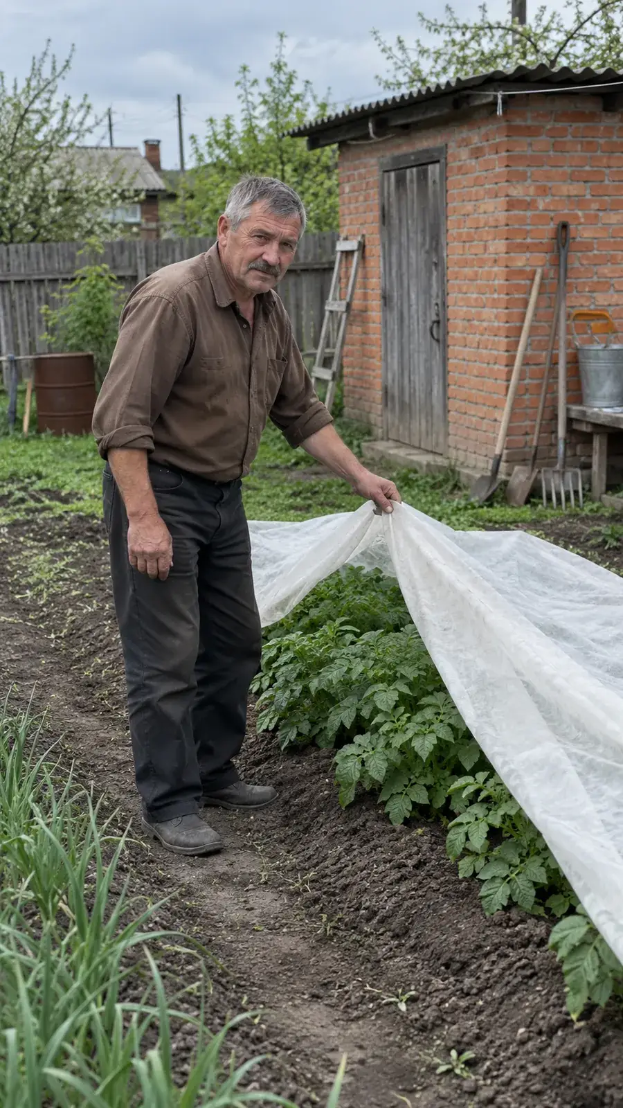 Догляд за грядкою